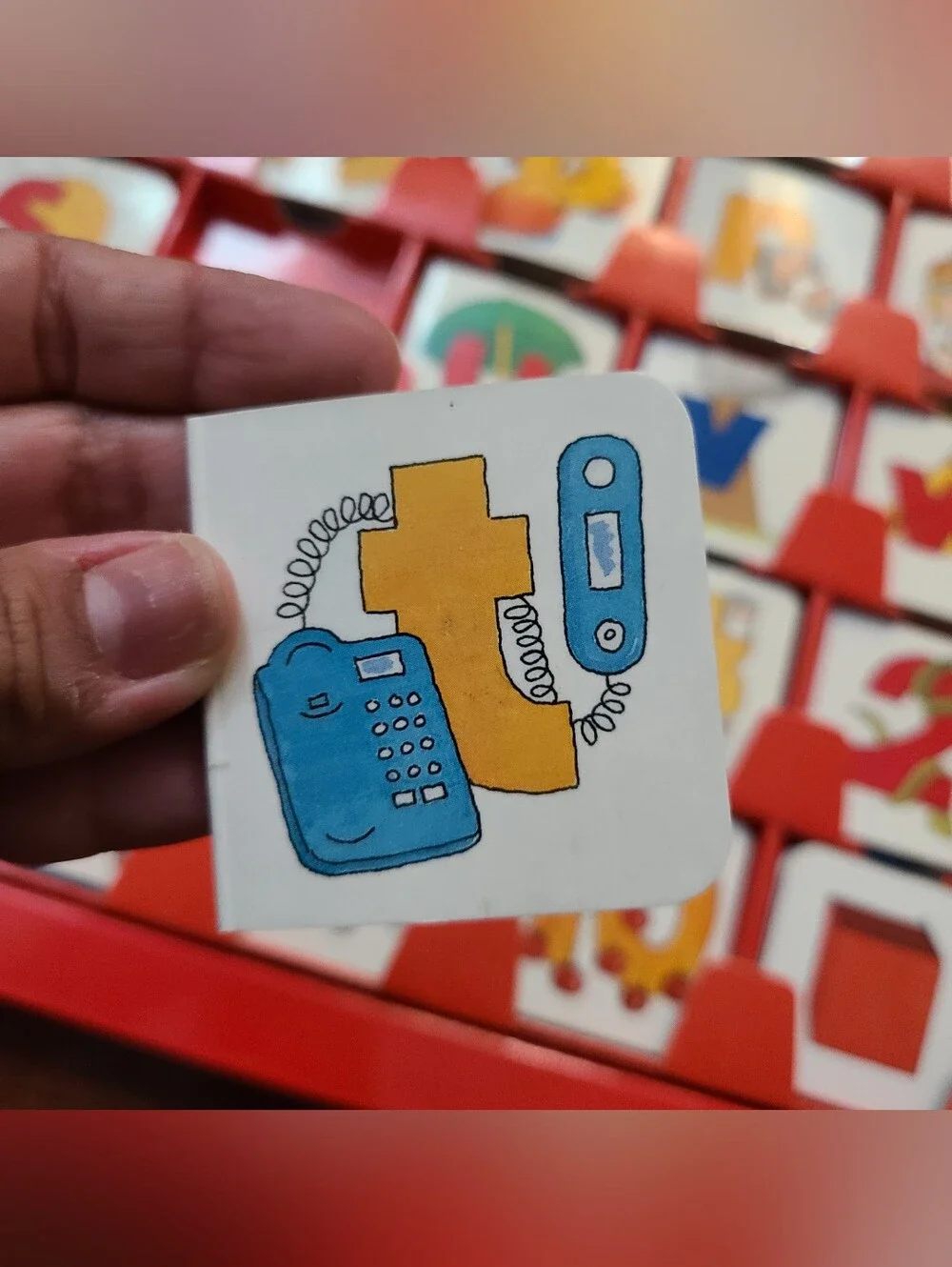 The Learning Box Alphabet & Numbers Educational Toy, Illustrated Mini-Books 1998